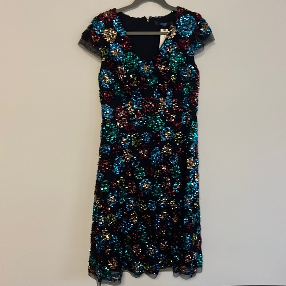 NWT Anthropology Size 8 Sequin Dress